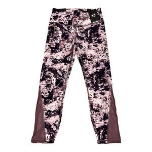 New Under Armour Women's HeatGear Novelty Ankle Leg Crop Size Medium